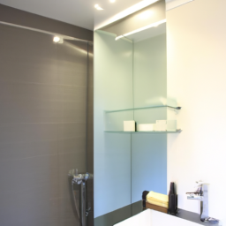 Douche traditionnelle : simple et efficace Vence